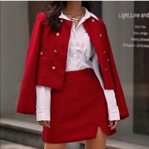 Zara mini slit skirt